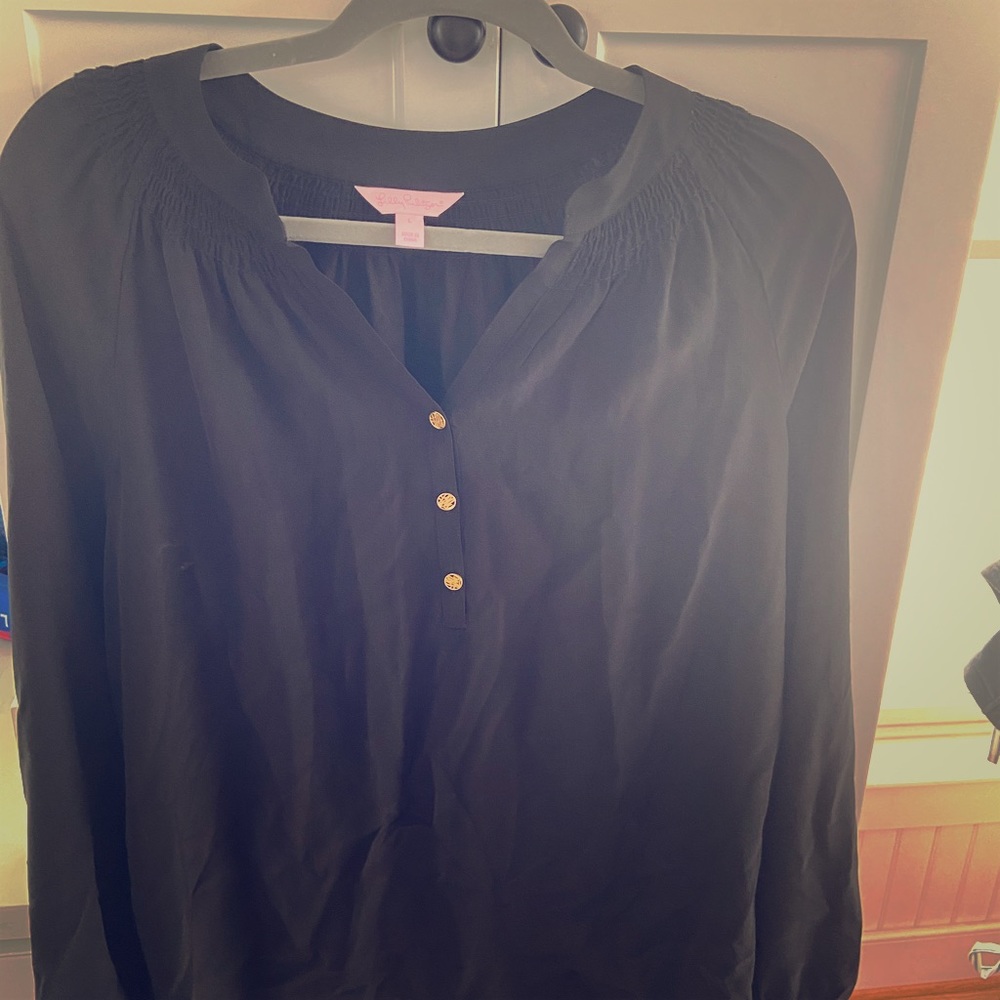 Lilly Pulitzer long sleeve blouse